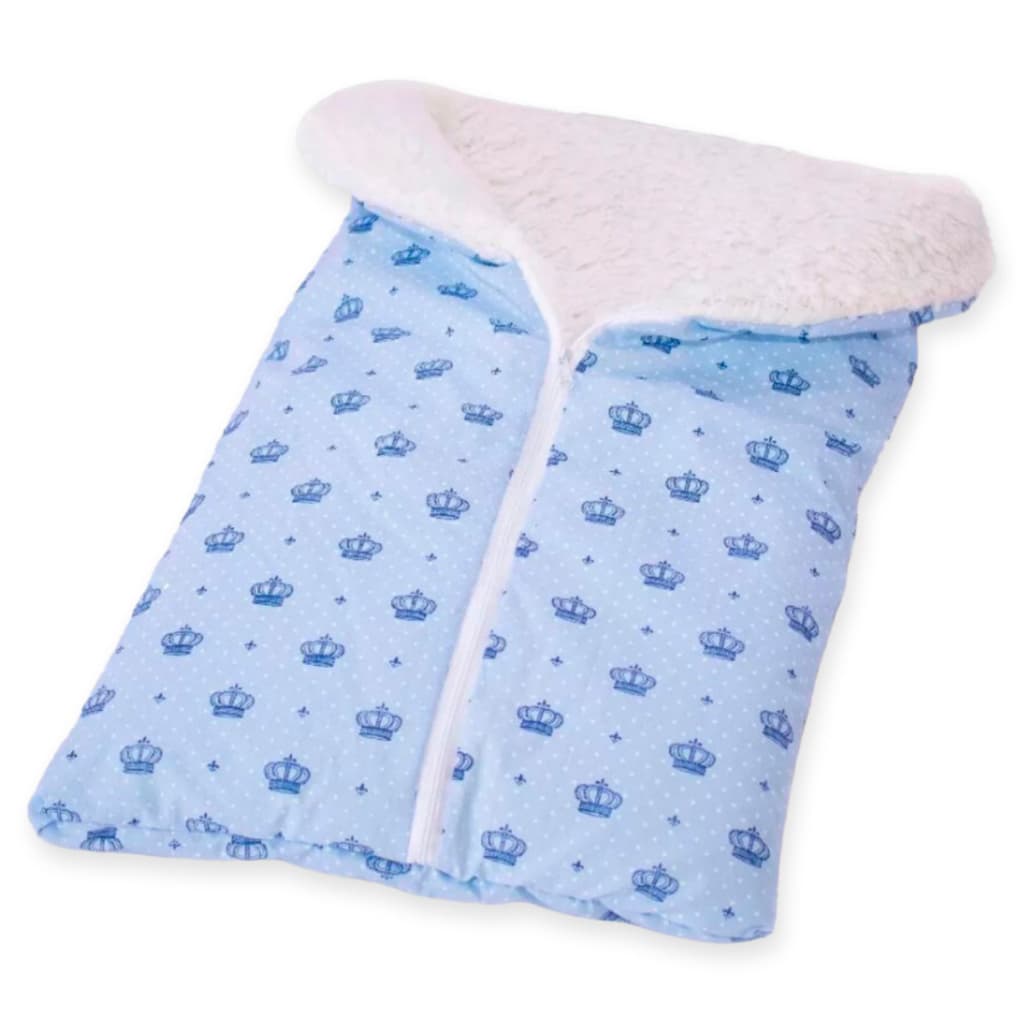 Saco De Dormir Porta Bebê Casulo Menino Enxoval Infantil Algodão