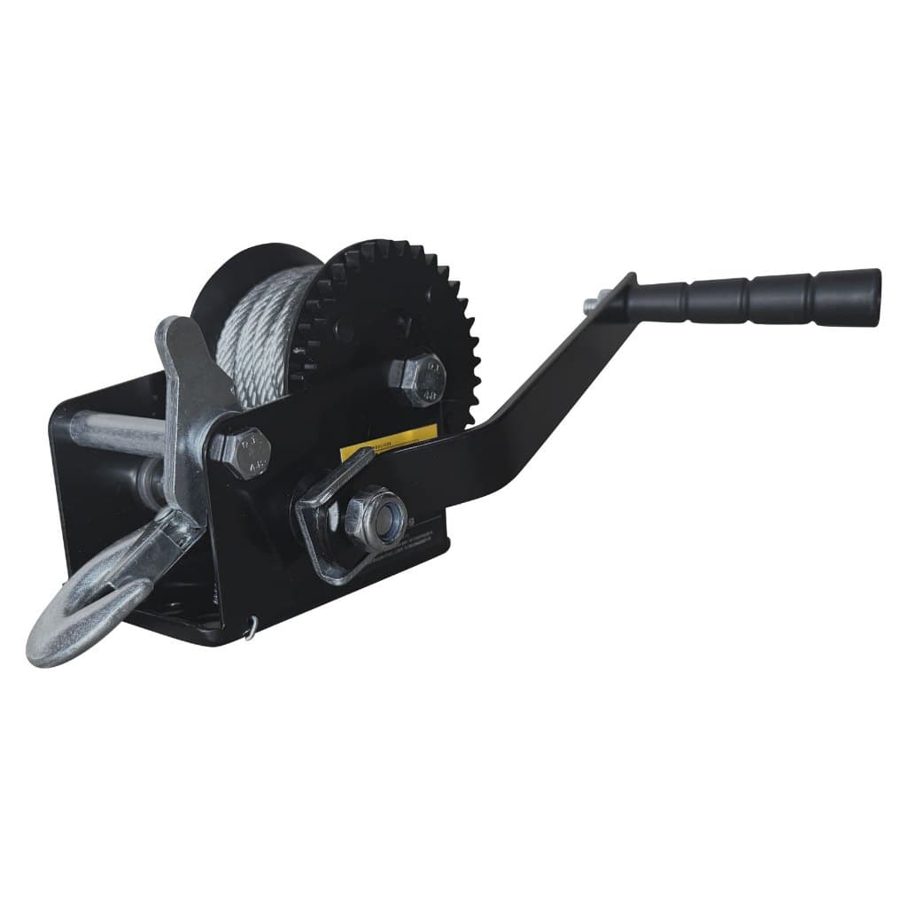 Guincho Manual Carretilha até 360Kg com Cabo de Aço de 8 Metros - Elevi