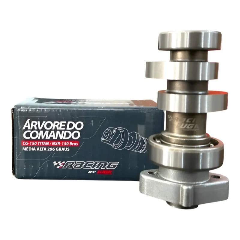 Arvore Comando Cg 150 Titan Bravo 315° Wgk Racing Competição