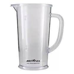 Jarra Com Alça E Tampa 800ml Britania Para Mixer Serve Em Diversos Modelos