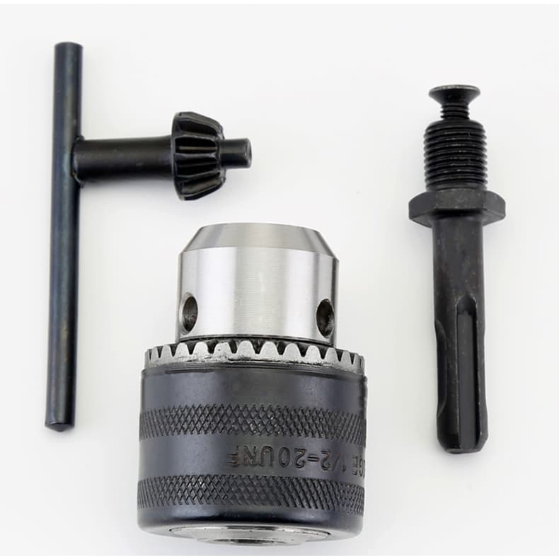 Kit 3 PCS Adaptadores Mandril e Furadeira de Impacto Adaptador SDS Plus Martelete