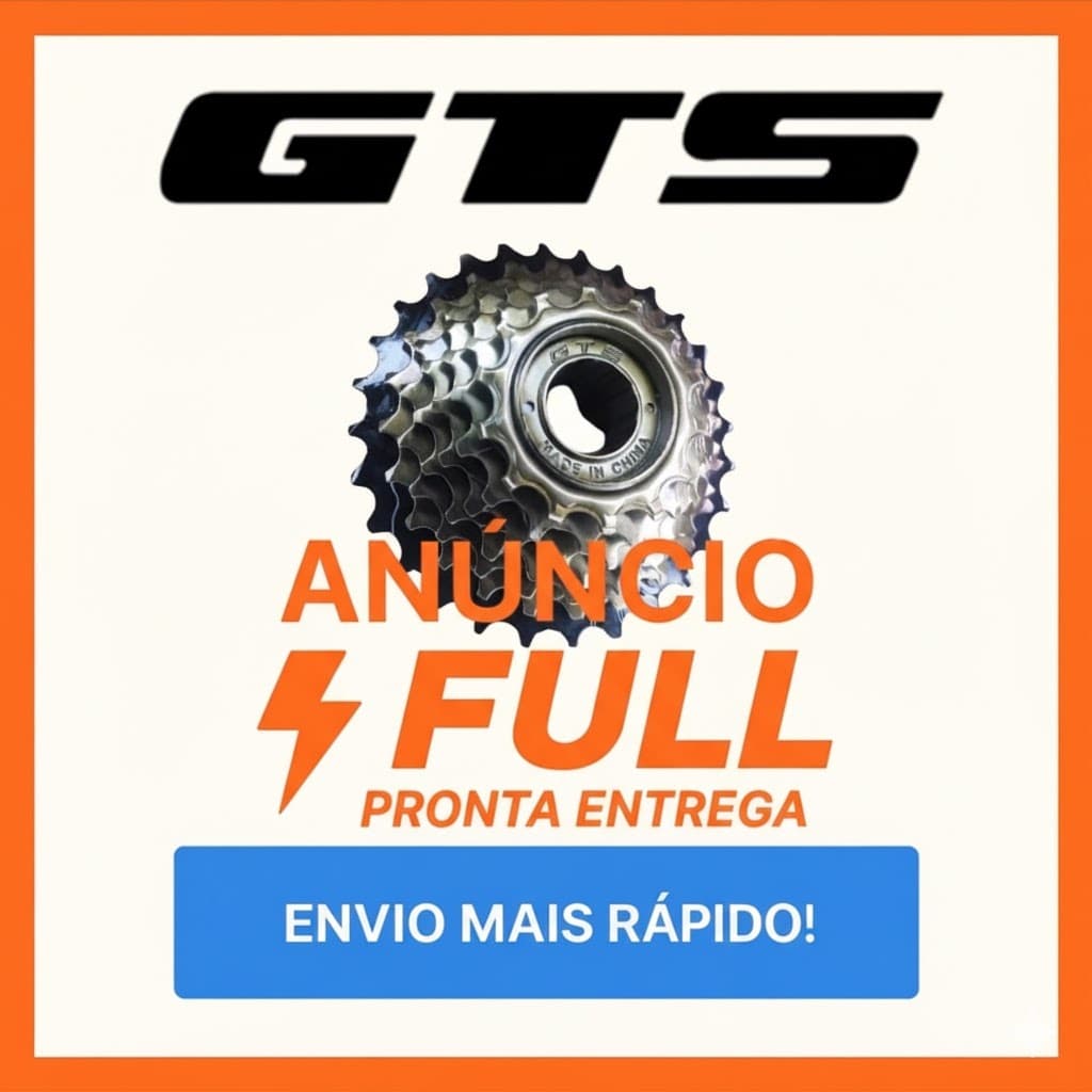Catraca Roda Livre Gts 7v 21 Marchas De Rosca Para Bicicleta