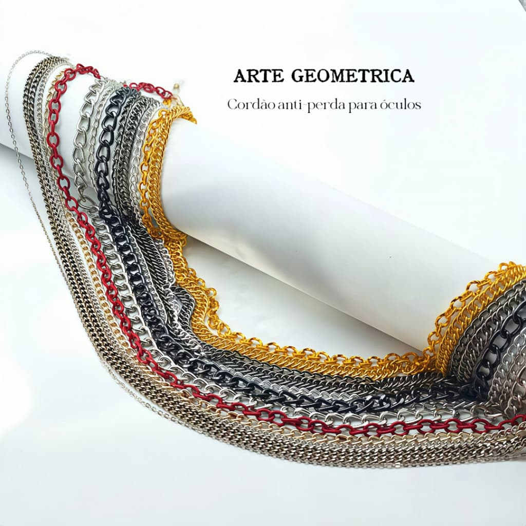 【Arte】Corrente anti-perda para óculos丨Correntes, vários estilos, populares, novos estilos