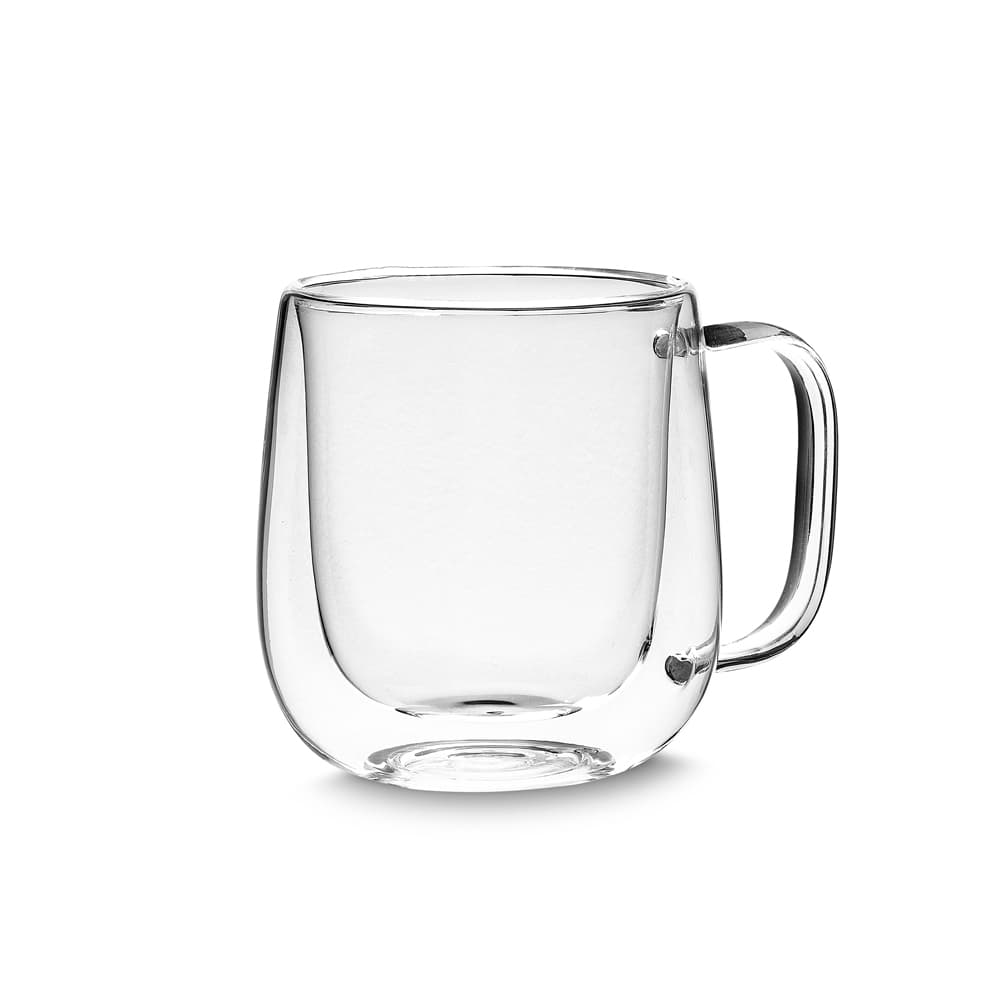 6 Canecas de Vidro Borossilicato - Caneca de vidro duplo 250 ml