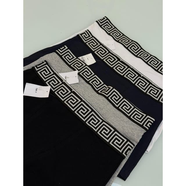 Kit 5 Cuecas Box Básicas No Algodão Com Elastano Boxer Masculino Elegante