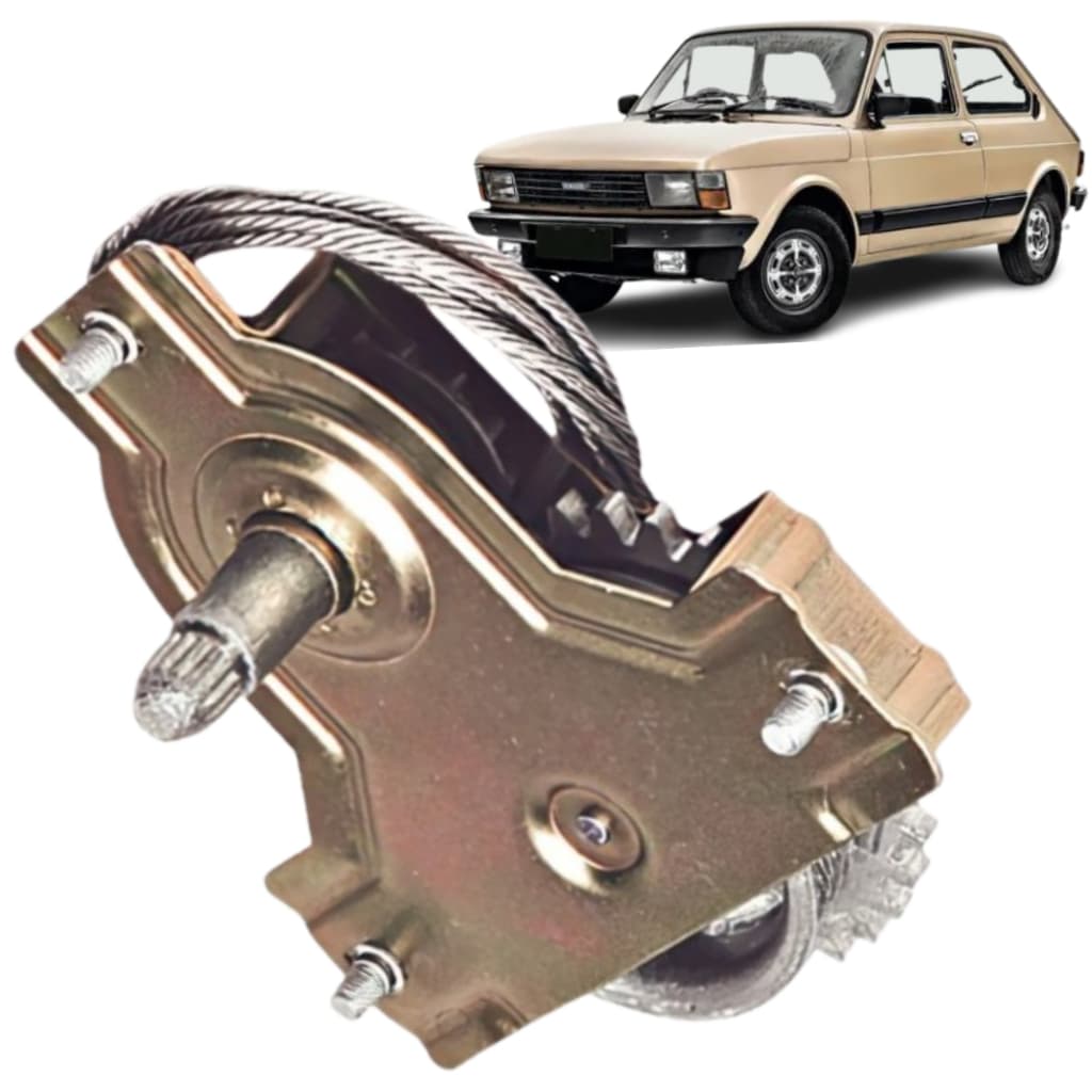Máquina do Vidro Mecânica Porta Dianteira Direita Esquerda Fiat 147 76 à 87 Oggi 76 a 86 Panorama 76 a 86
