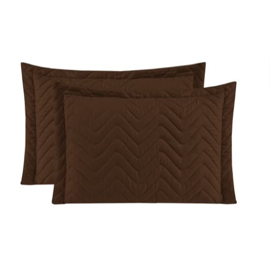 Kit 08 Capa Porta Travesseiro Fronha Matelasse (04 PAR) 70CM x 50CM TABACO