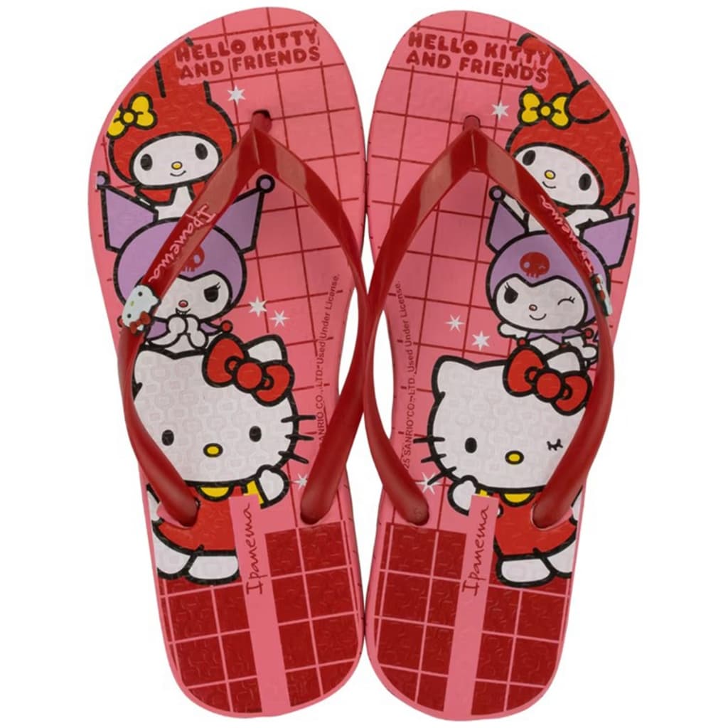 Chinelo Ipanema Feminino Hello Kitty