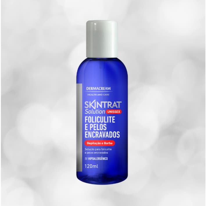 Skintrat Solução Para Foliculite e Pelos Encravados Skintrat 120ml Dermacream