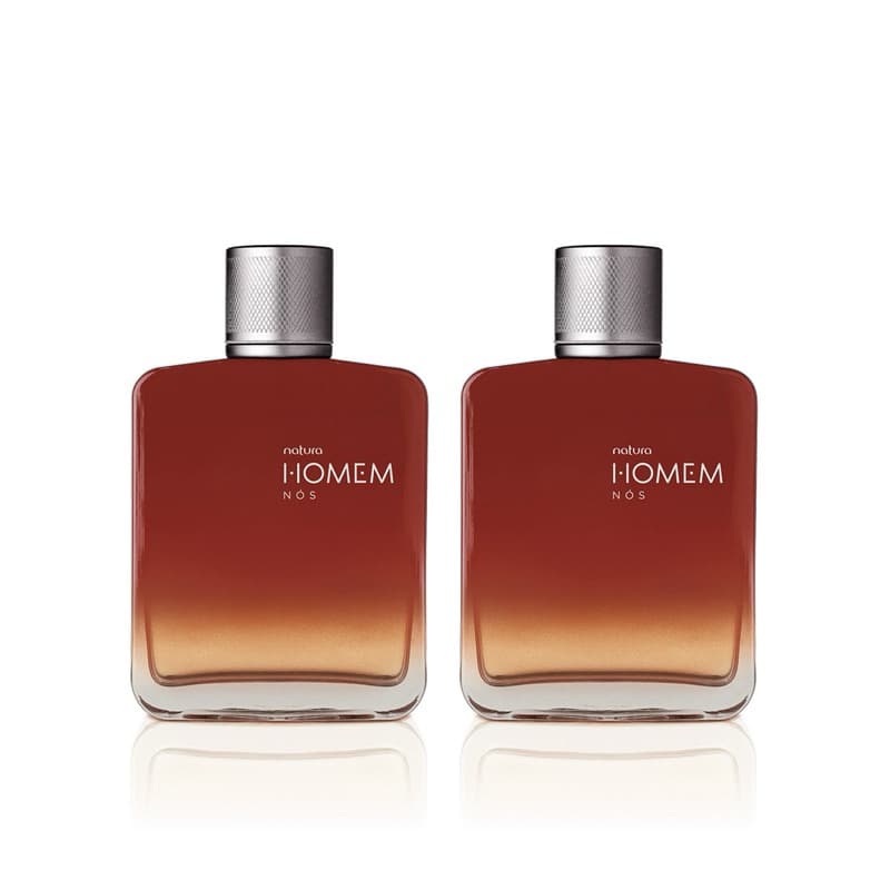 Kit Deo Parfum Natura Homem Nós 100 ml (2 unidades) Original