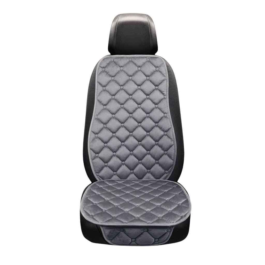 Capa Protetora De Banco Para Carro Com Encosto Em Suede Design Sofisticado Confortável e Elegante