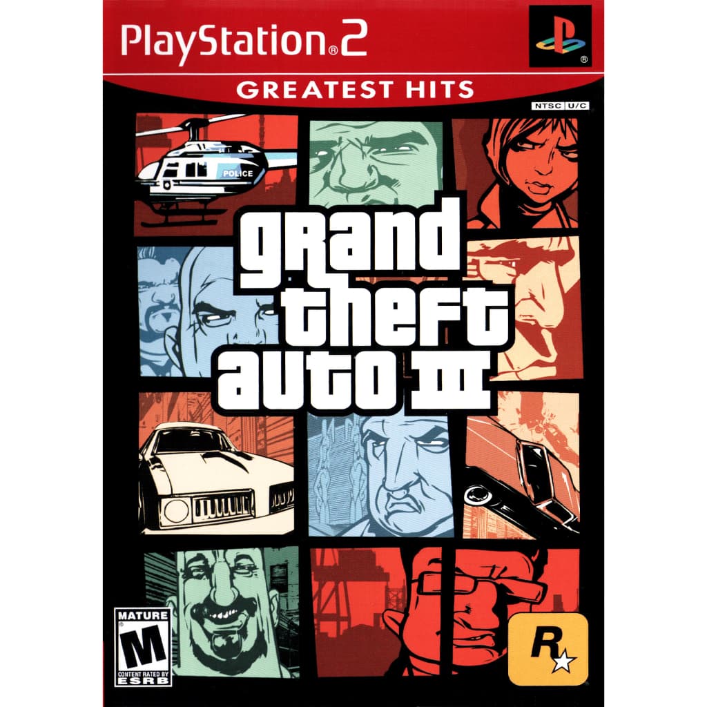 GTA - Grand Theft Auto III (Repro Game) - Playstation 2