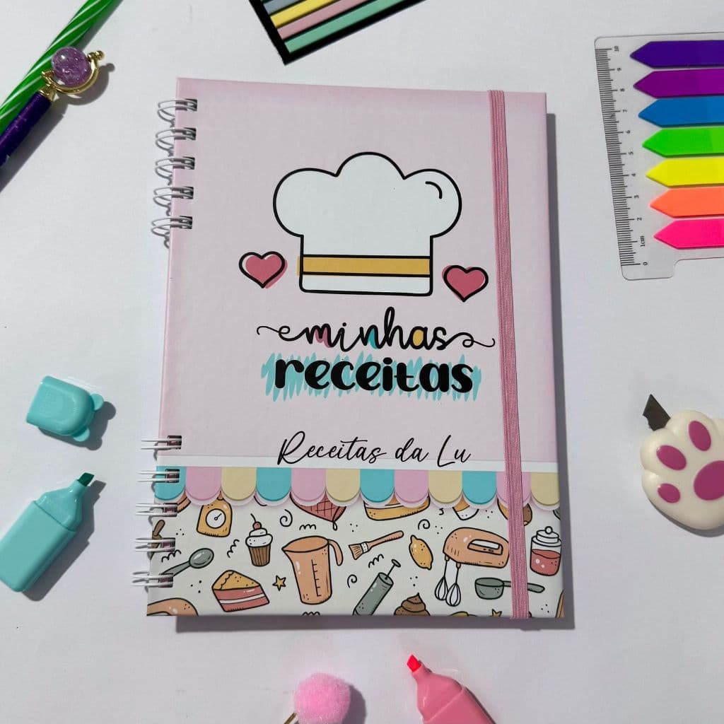 Caderno de Receitas Personalizado