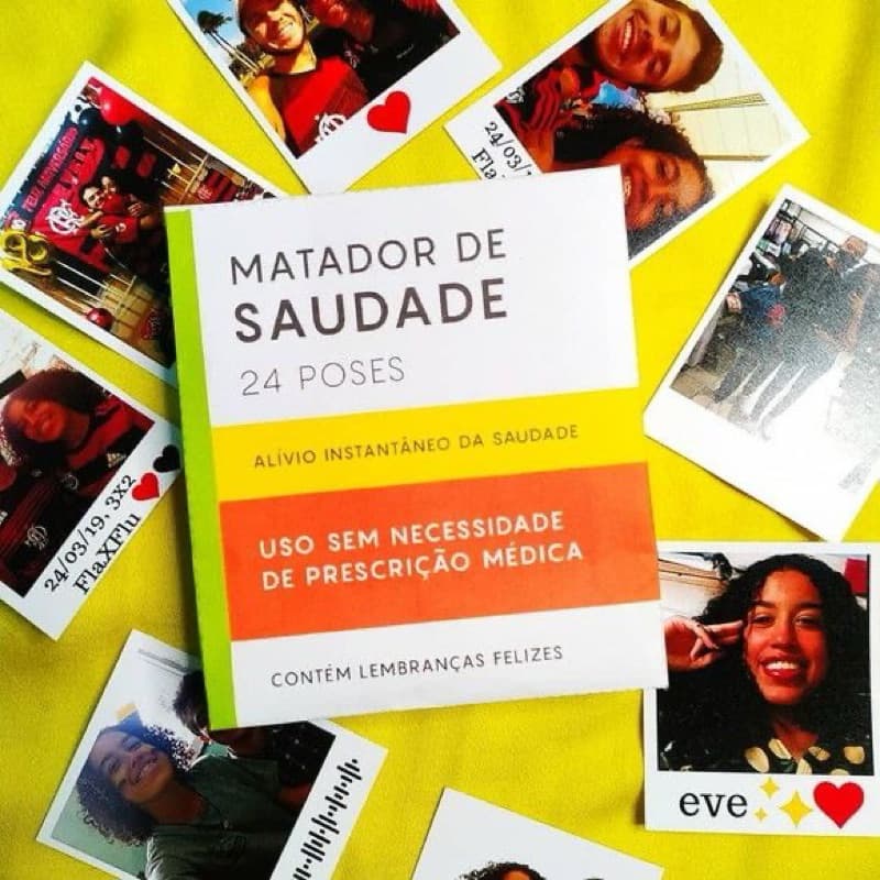 Caixa “Matador de Saudade” – Presente personalizado com fotos e mensagens especiais