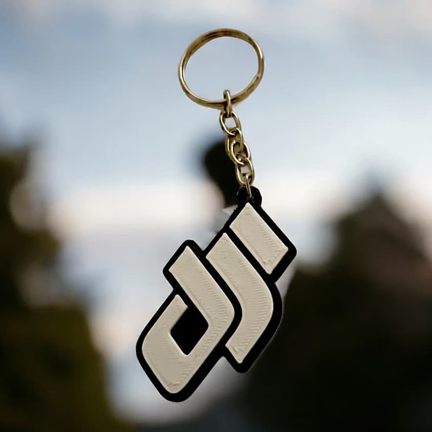 Chaveiro Logo DJI (Drones) 3D Exclusivo