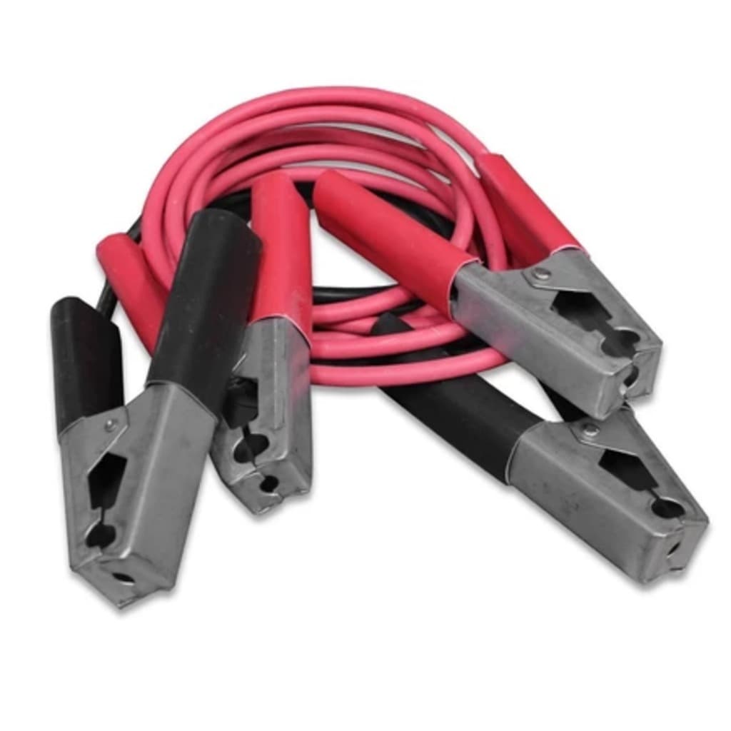 Kit 2 Cabos de Chupeta 300A 2,2m para Bateria Automotiva