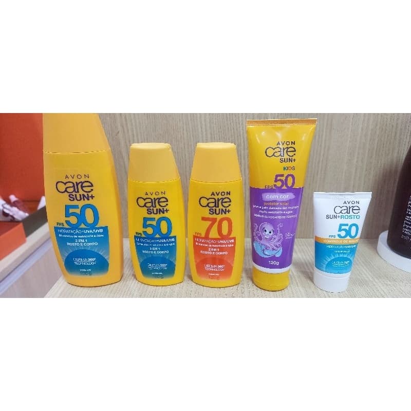 Protetor Solar Avon Care Corpo e rosto