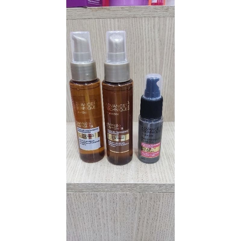 Óleo de tratamento para cabelos / Sérum reconstrução extrema