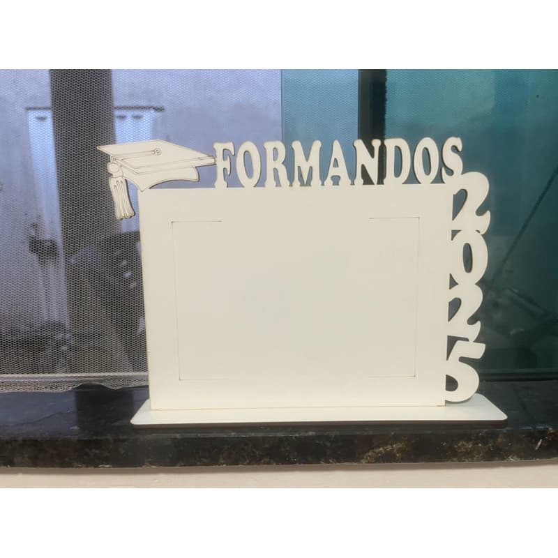 porta retrato formandos 2025 kit 10 unidades em mdf pronto para decorar 20x15