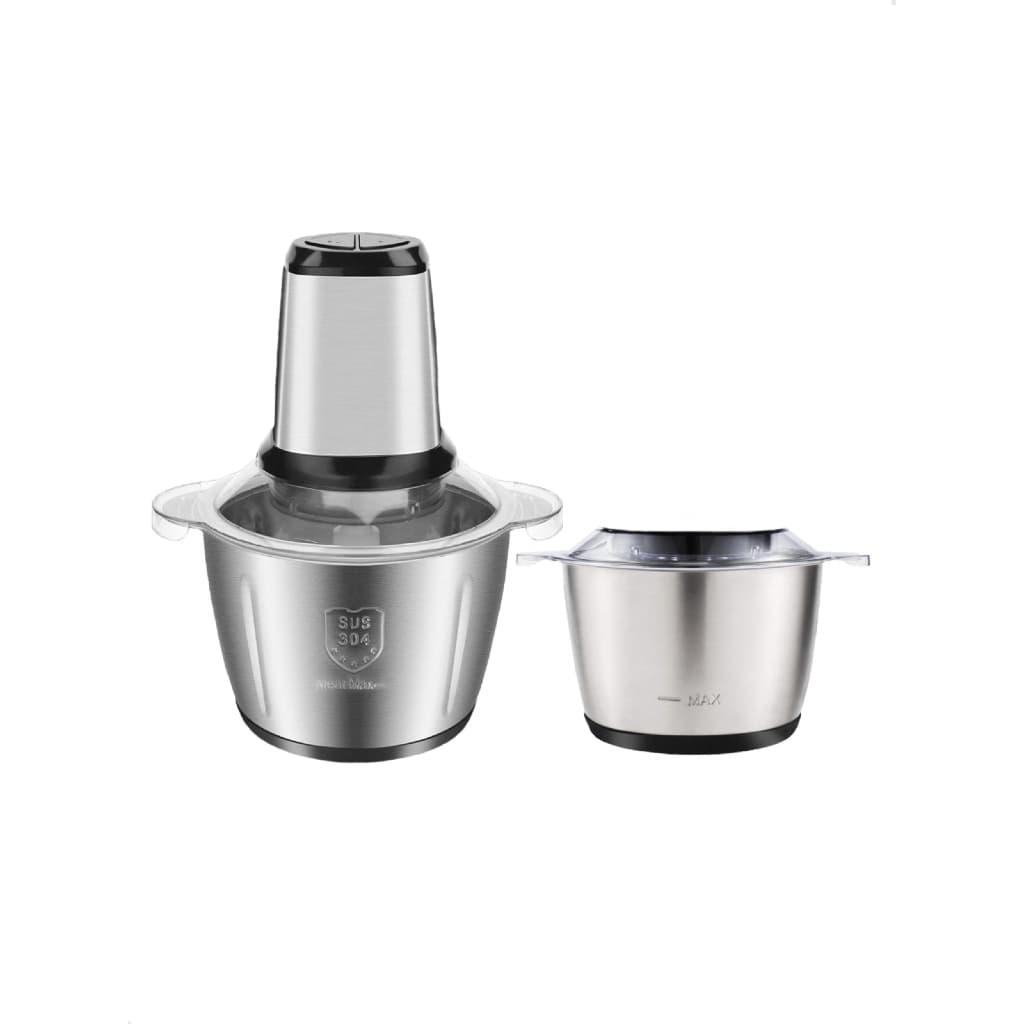 Mini Processador De Alimentos Triturador 300w Em Inox 127v