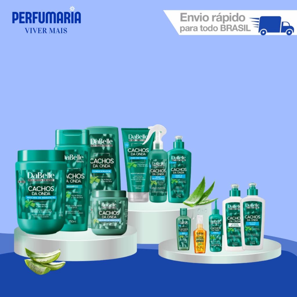 Kit Dabelle Cachos da Onda (7-8-9-11-12-13 itens)