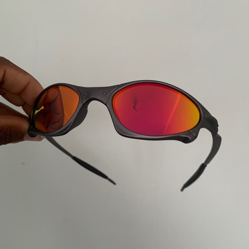 Oculos de Sol Metal-Plástico Espelhado Vermelho, Rosa, Azul, Preto Masculino e Feminino Alta Qualidade
