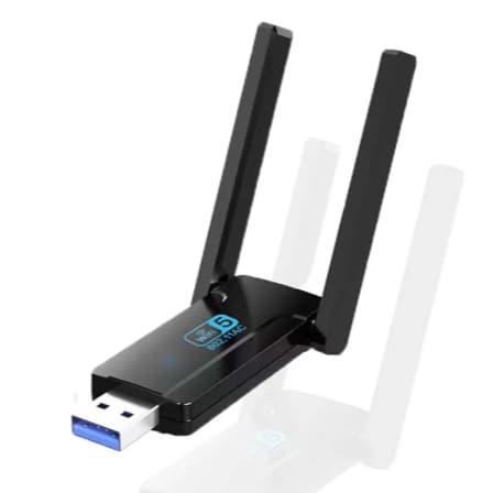 Adaptador Wi-fi Usb Sem Fio Para Pc Desktop, Rede Wi-fi De 1