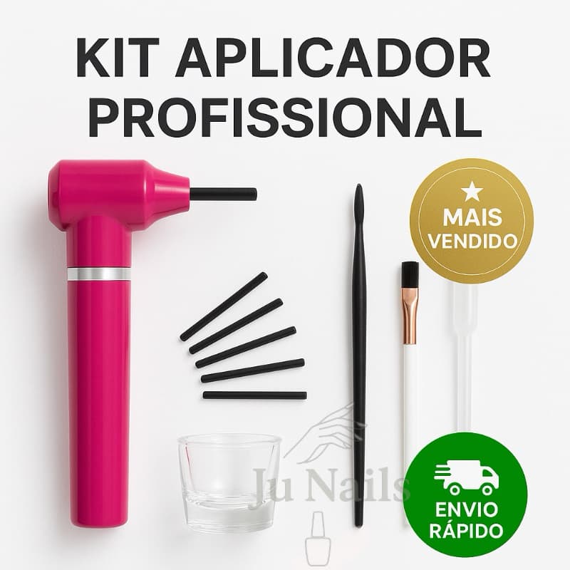 Kit Preparação Design Henna Sobrancelhas Mix Pipeta Dappen Pincel e Palito