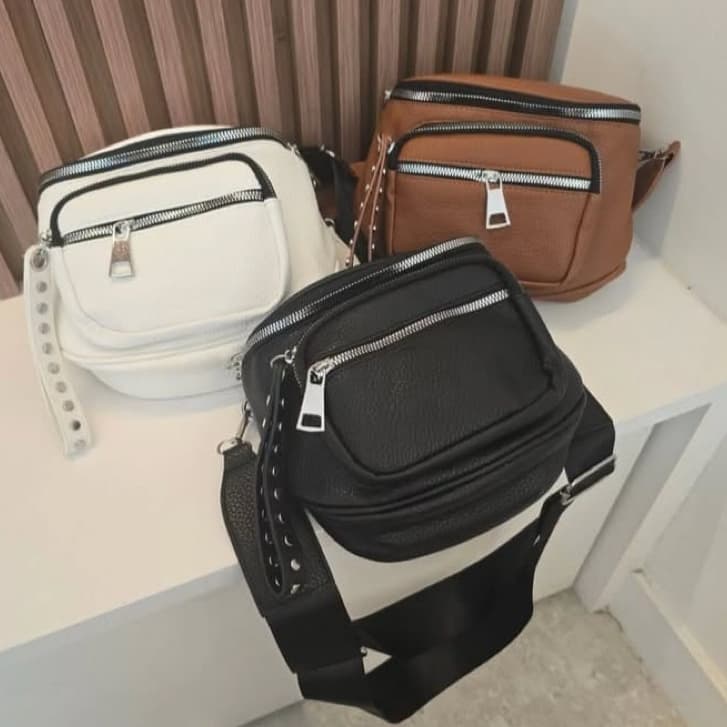 Bolsa Pochete Feminina  Pochete Transversal Estilosa Com Alça Regulável