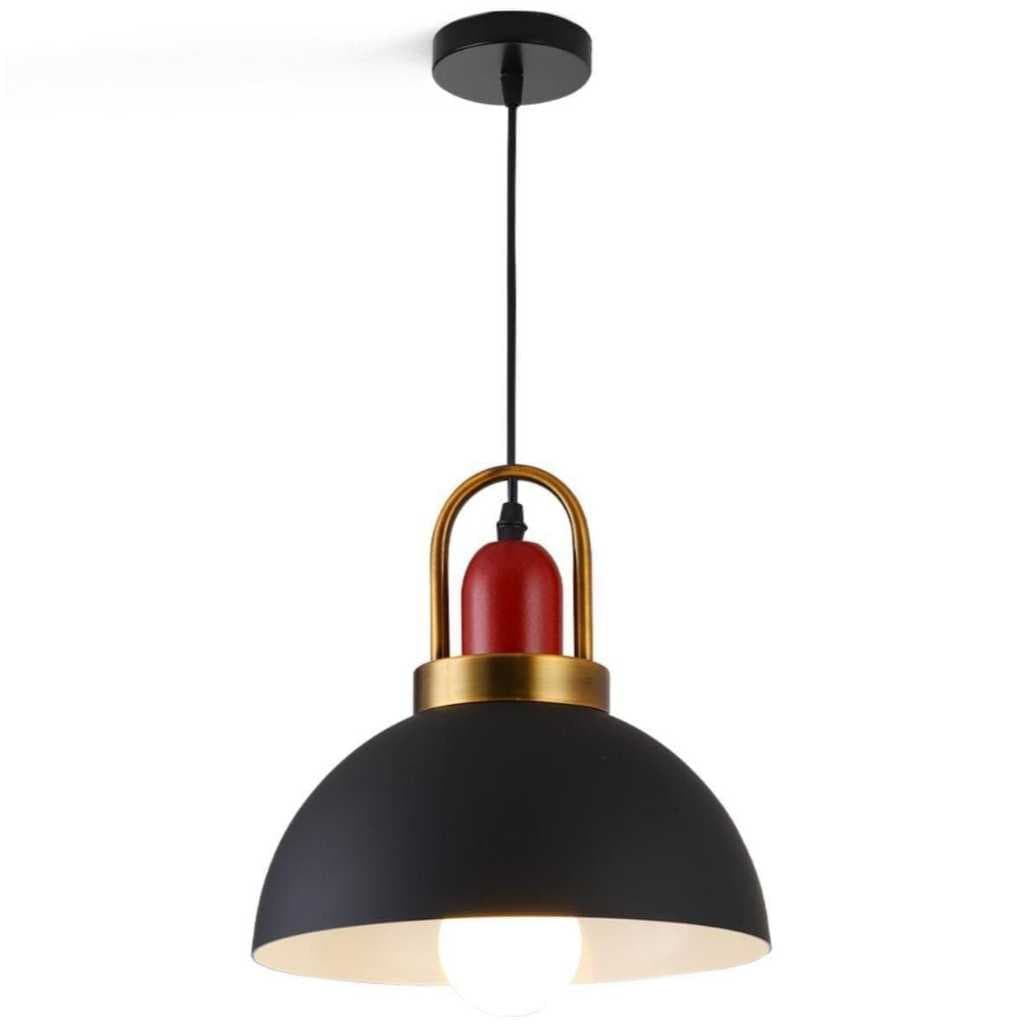 LUMINARIA PENDENTE DE TETO COLONIAL 40W MODERNO BIVOLT BASE E27 - ILUMINAÇÃO - FONTE DO LED