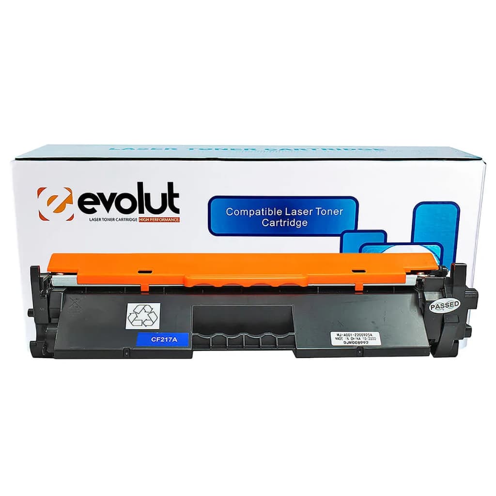 Toner Evolut Supreme CF217A | Compatível com HP 17A | Rendimento 1600 Páginas