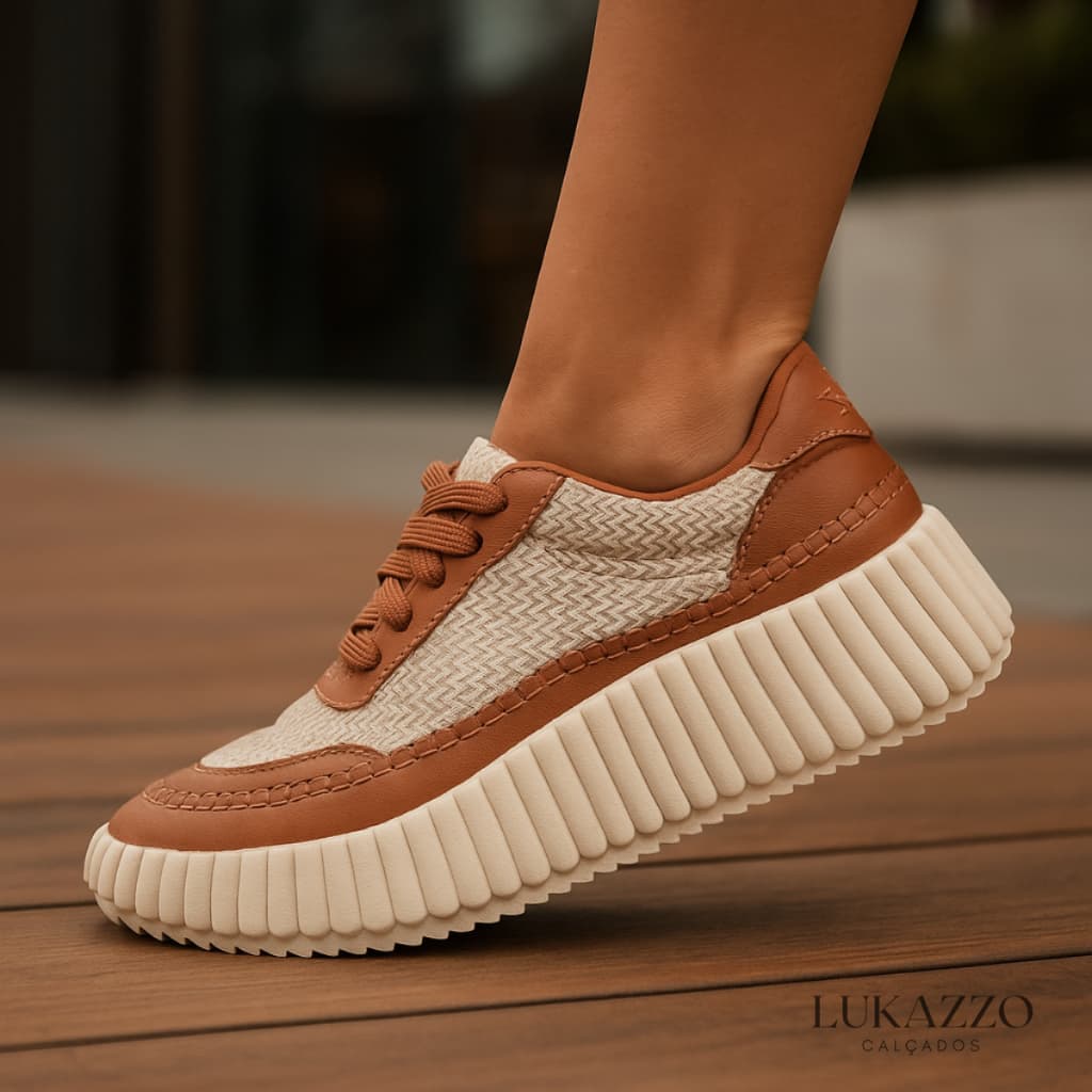 Tênis Feminino Casual Moderno Leve Confortável Estilo 2025
