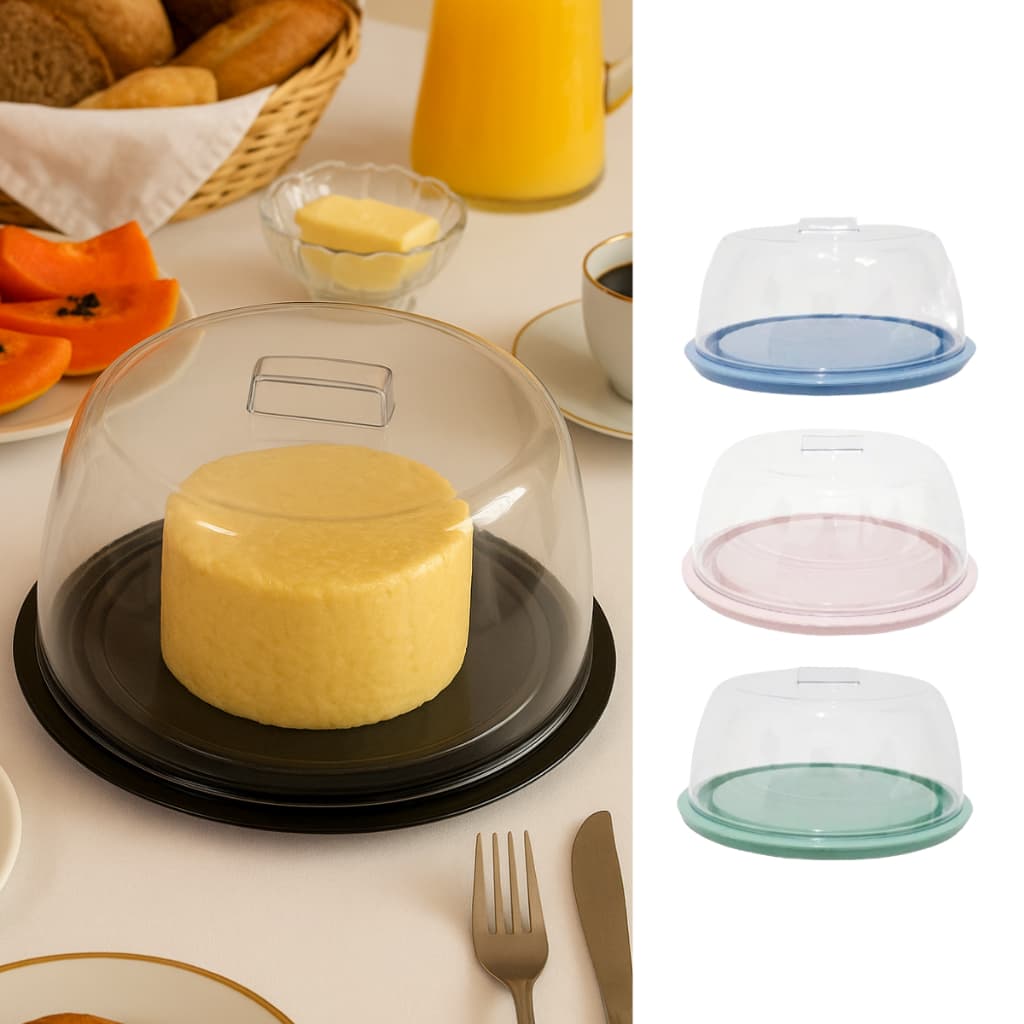Porta Queijo / Queijeira com tampa Elegance