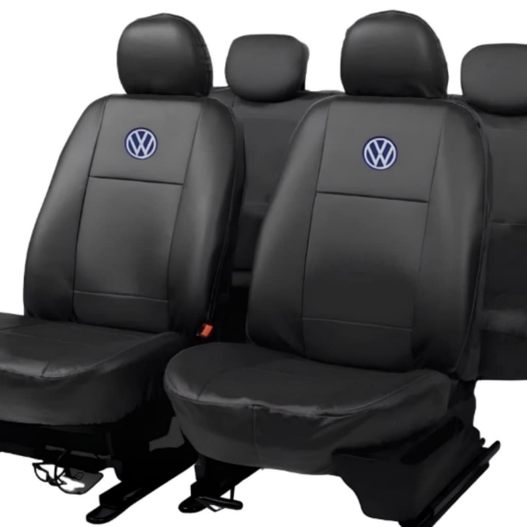 Capa Para Banco Em Couro Vw Saveiro Quadrada 90/91/92/93/94