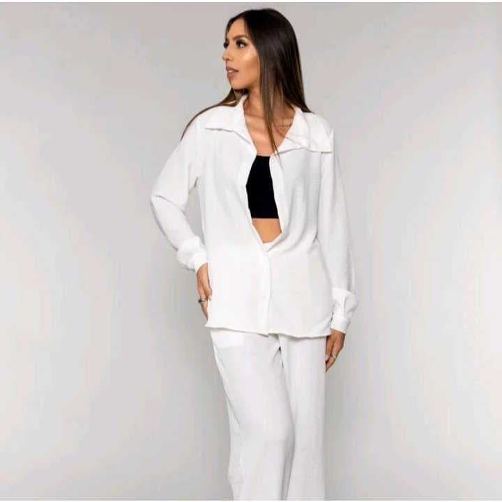Conjunto Duna Camisa y Calsa Super Leve Confortavel Sutil