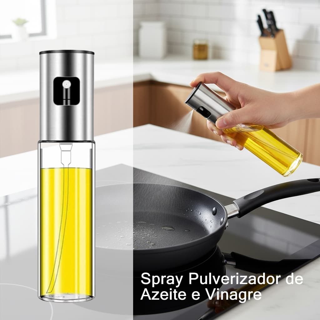 100ML - Spray Pulverizador de Azeite Vinagre