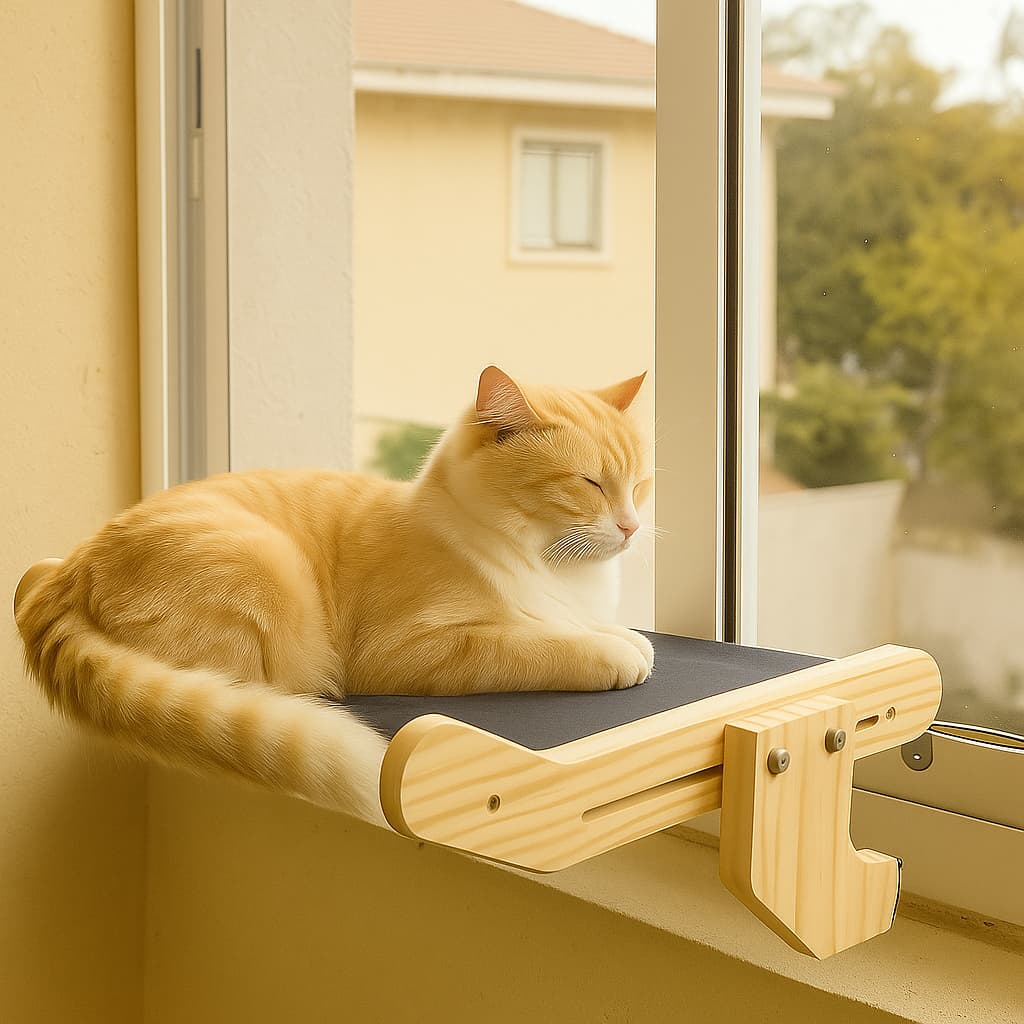Cama Suspensa Gato Janela Fixa Ventosa Reforçada Confortável Melhor Avaliação