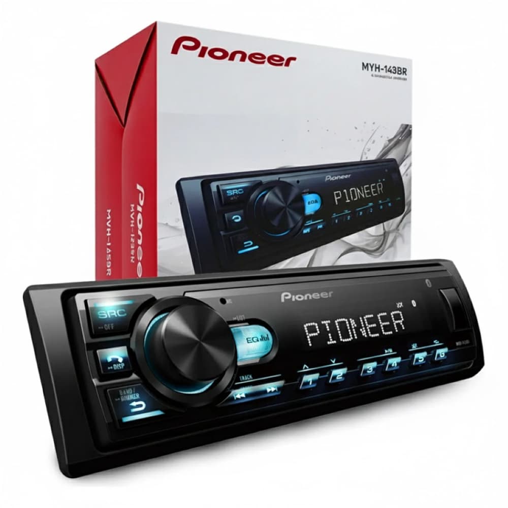 Som Automotivo Media Receiver Pioneer MVH-145BR Bluetooth Usb Spotify Flac