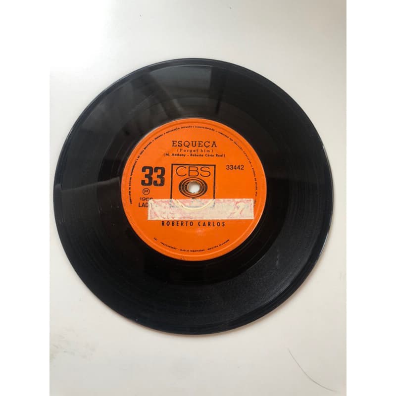 Discos de Vinil Compacto Roberto Carlos: É papo firme
