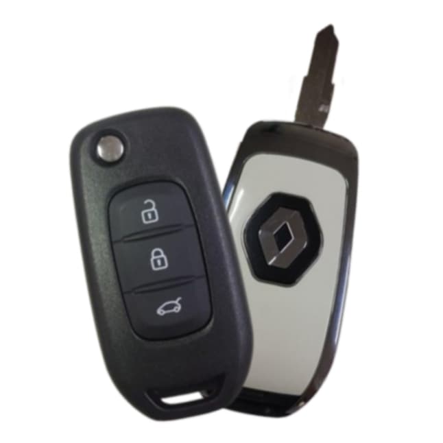 Chave Renault Completo Kwid Id4a C/7