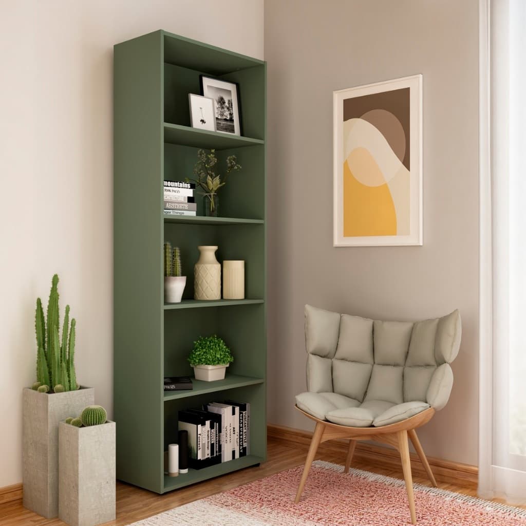 Estante Para Livros Livreiro Organizador 5 Divisorias Artely
