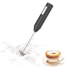Batedor Misturador Mixer Elétrico para Bebidas Leite Café Clara de Ovos 2 EM 1 Facilida Vida