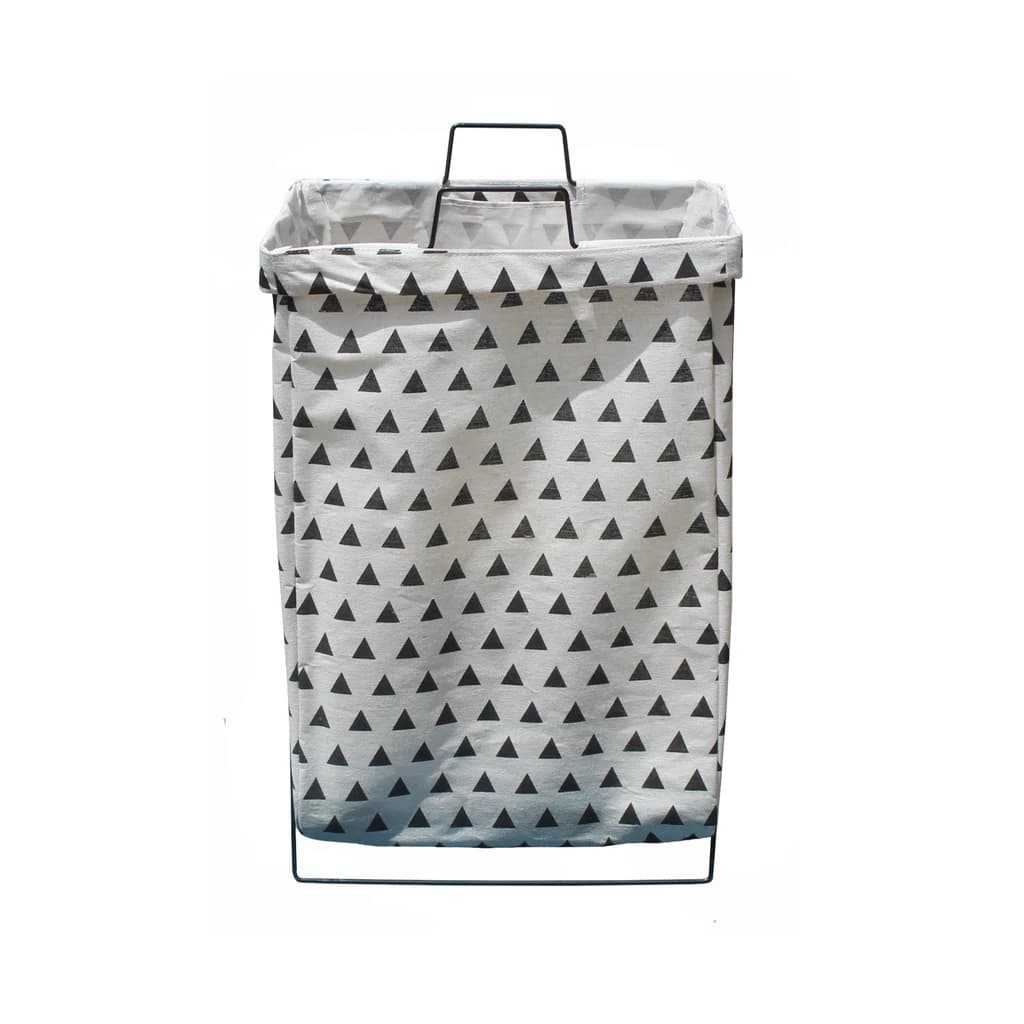 Cesto Multiuso Dobrável de Tecido – Ideal para Roupas, Brinquedos e Organização Doméstica