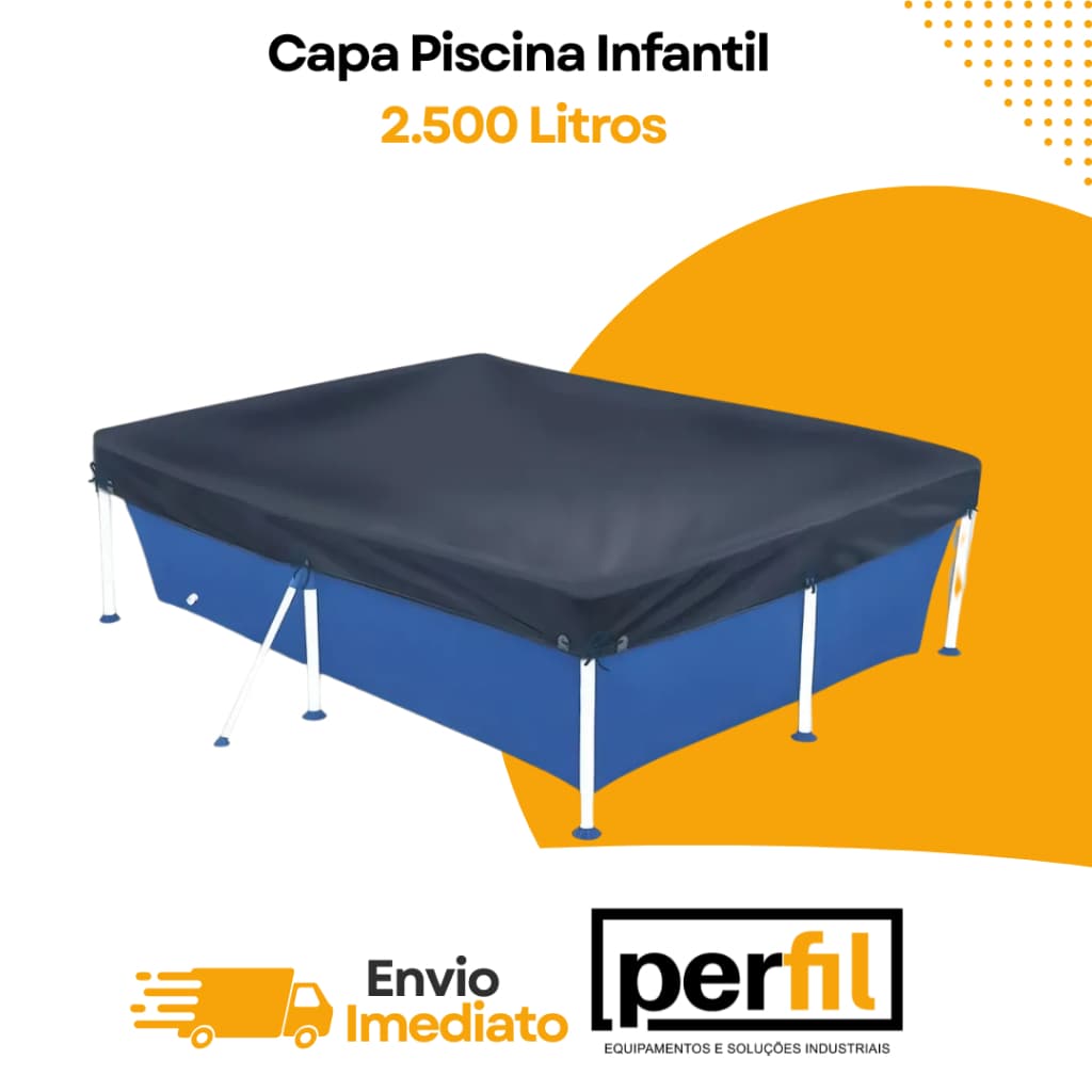 Capa Piscina 2500L Mor Premium – Protege e Mantém a Água Limpa