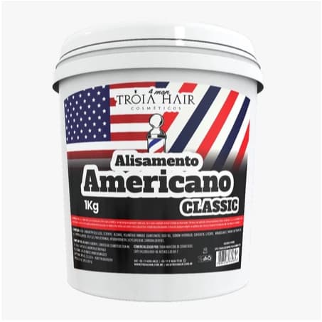 Alisamento Americano Definitivo 1kg - Troia Hair