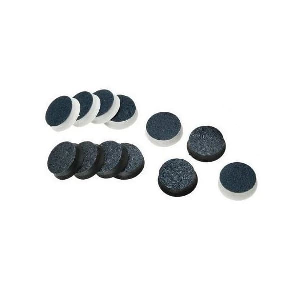 Kit de Lixas Descartáveis para Pedicuro Mega Bell - 12 lixas