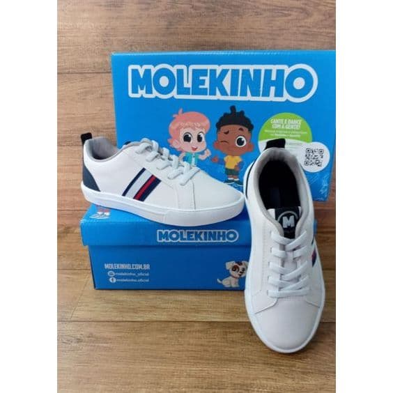 SAPATENIS NAPA MOLEKINHO BRANCO INFANTIL