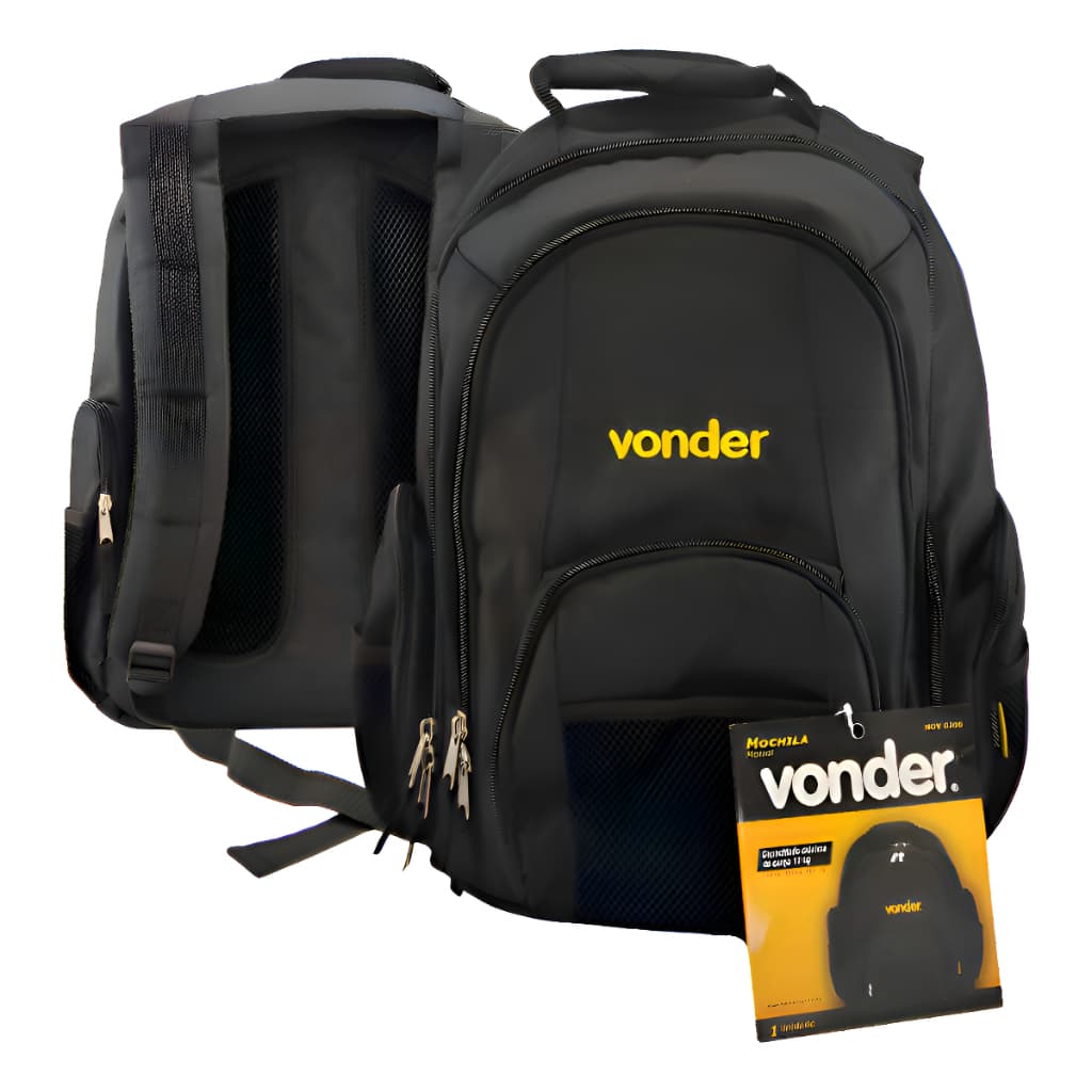 Mochila Para Ferramentas Multiuso Mov 0200 - Vonder Preto