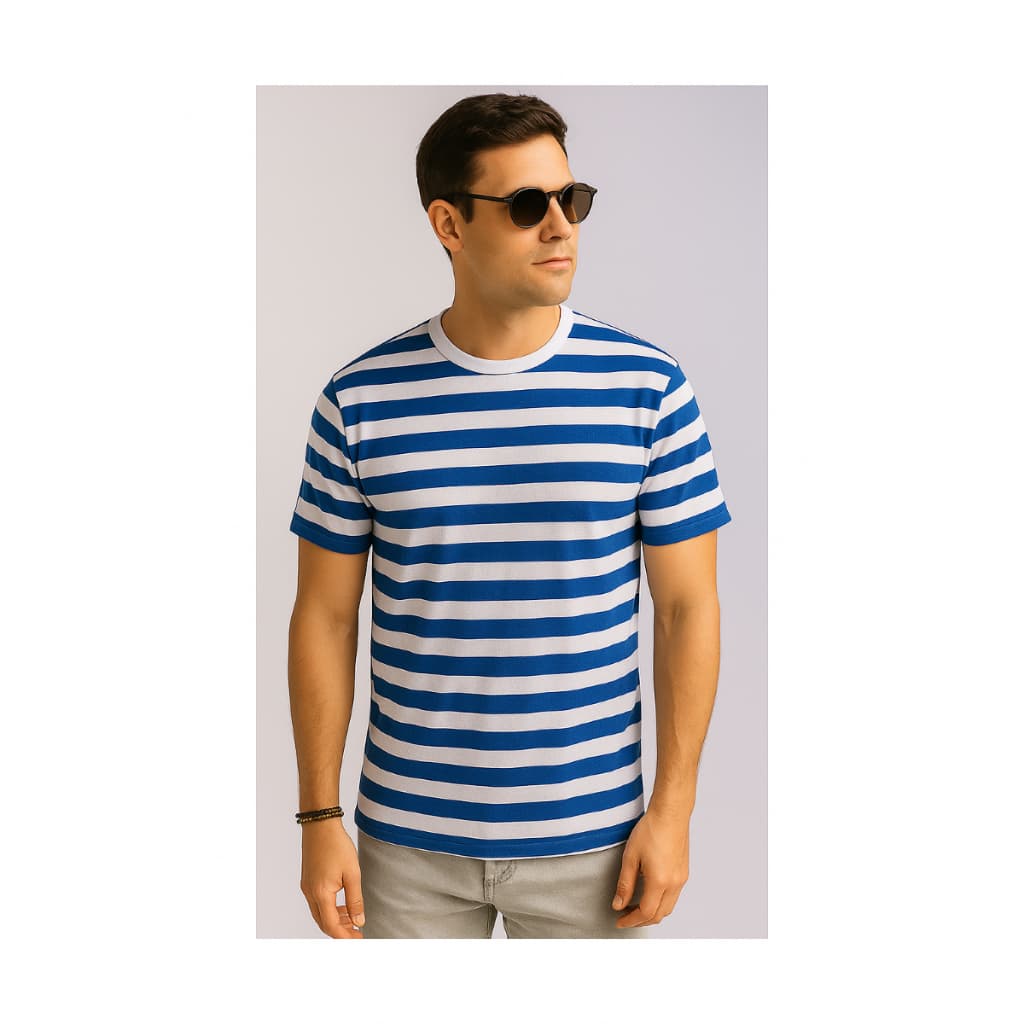 KIT 5 camisas malandro para festa carnaval estampado Listras branco com varias cores e personalisado