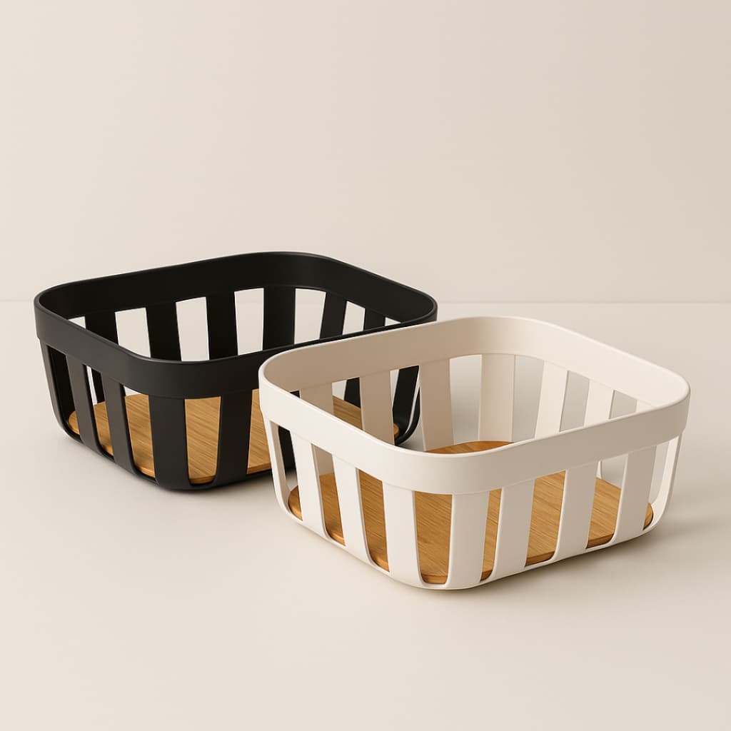 Porta Pão Lume Bambu_Design Elegante Praticidade na Mesa